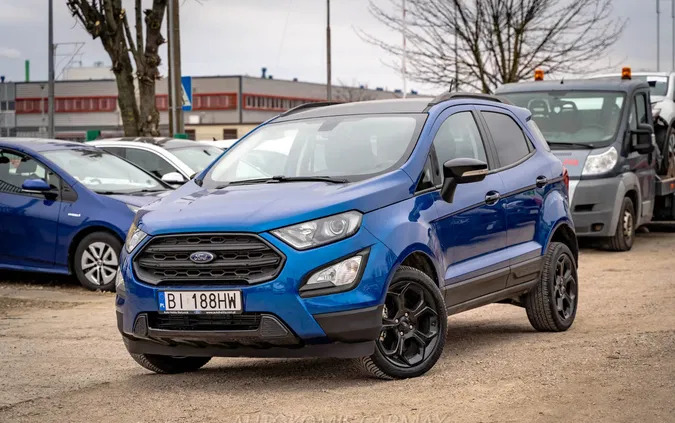 samochody osobowe Ford EcoSport cena 72500 przebieg: 48300, rok produkcji 2021 z Białystok